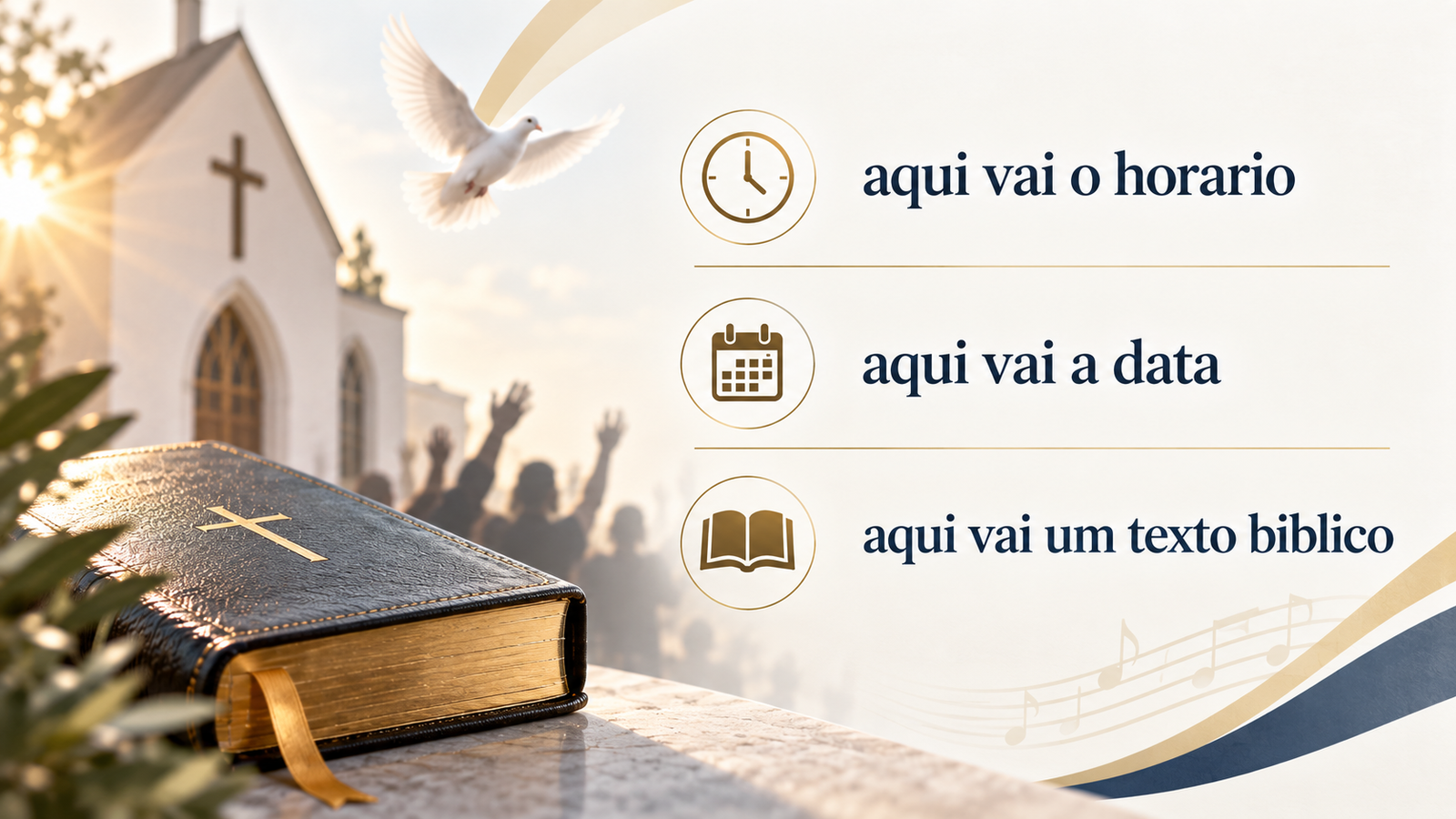 A nossa arte virou “aviso”